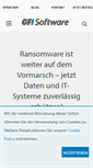 Mobile Screenshot of gfisoftware.de